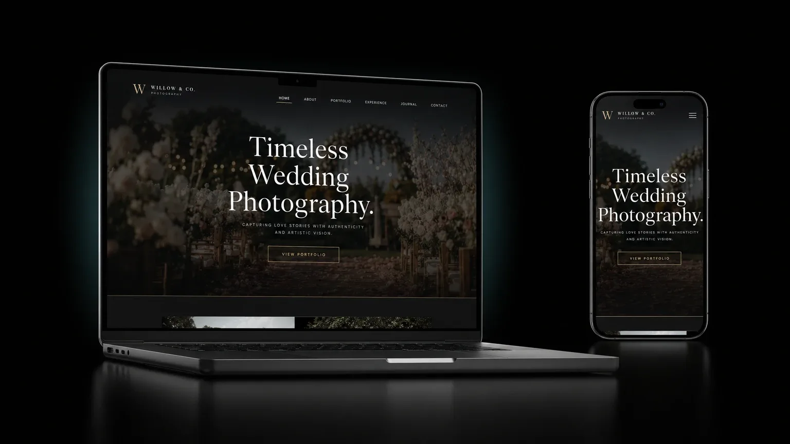 Photographer example site
